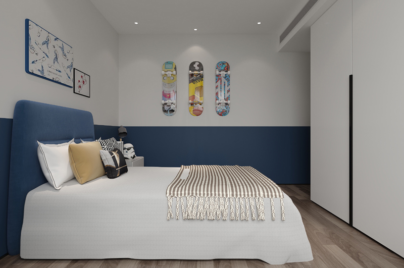 200平躍層兒童房裝修效果圖