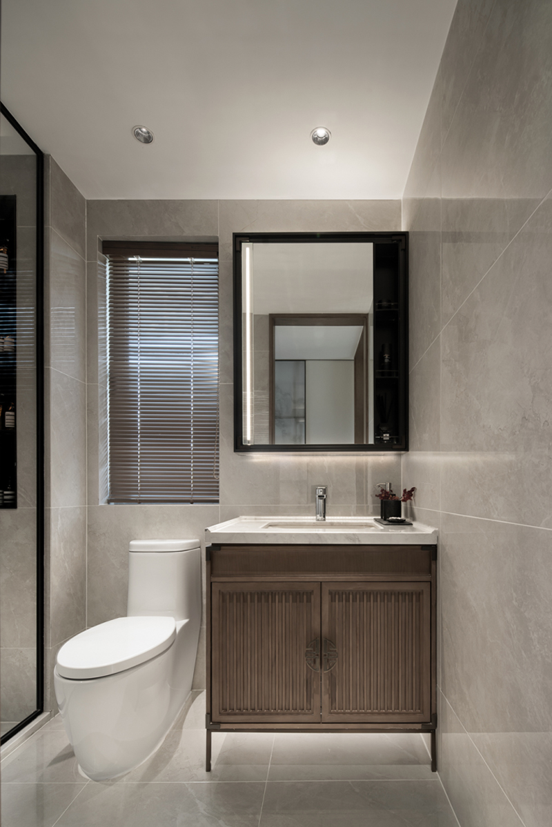 120平米新中式風格裝修效果圖