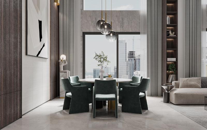 50平現代簡約loft公寓裝修效果圖