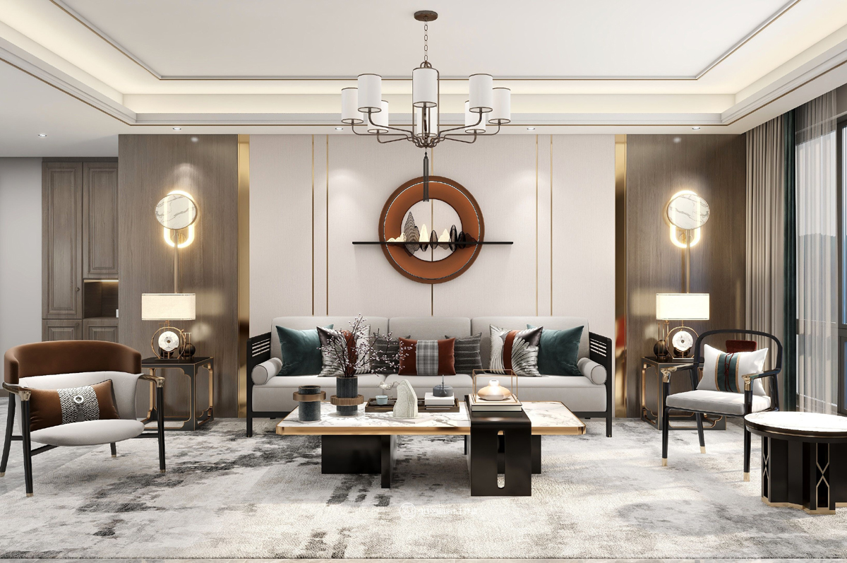 成都120平房子裝修效果圖