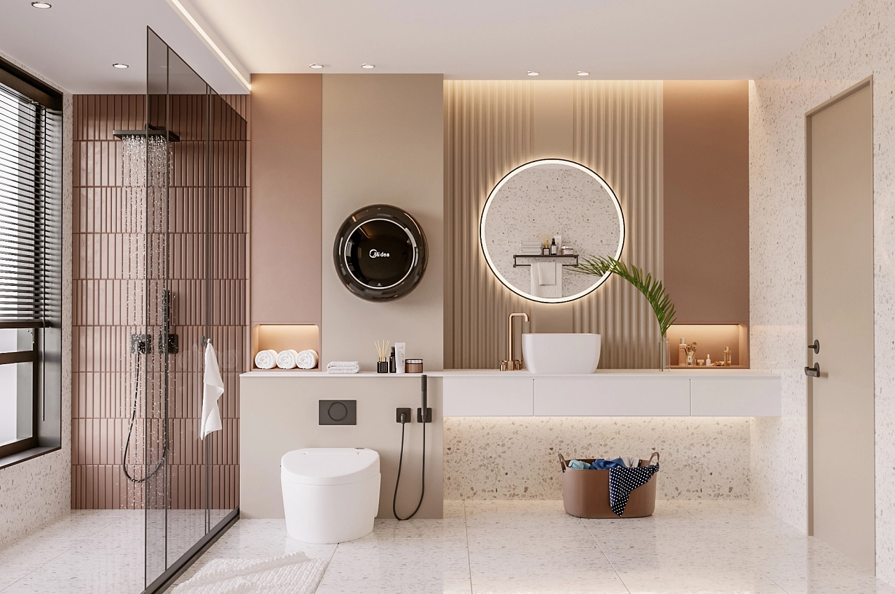 第一款顏值爆表的衛生間裝修效果